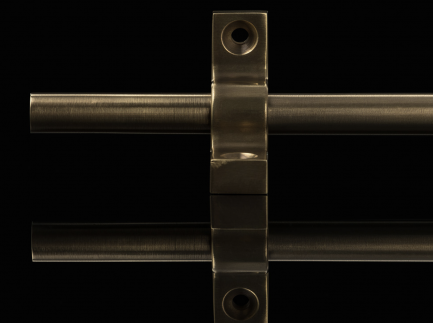 Joseph Giles Teppichstangen und Halter SR1002: 'CLERKE' aus Messing in verschiedenen Finishes