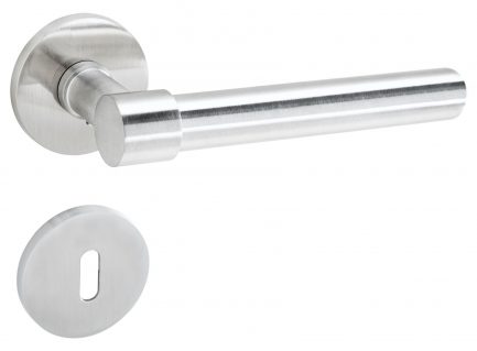 tecnoGRIFF Rosetten Garnitur One IO 07Z VAM - Edelstahlfarben matt